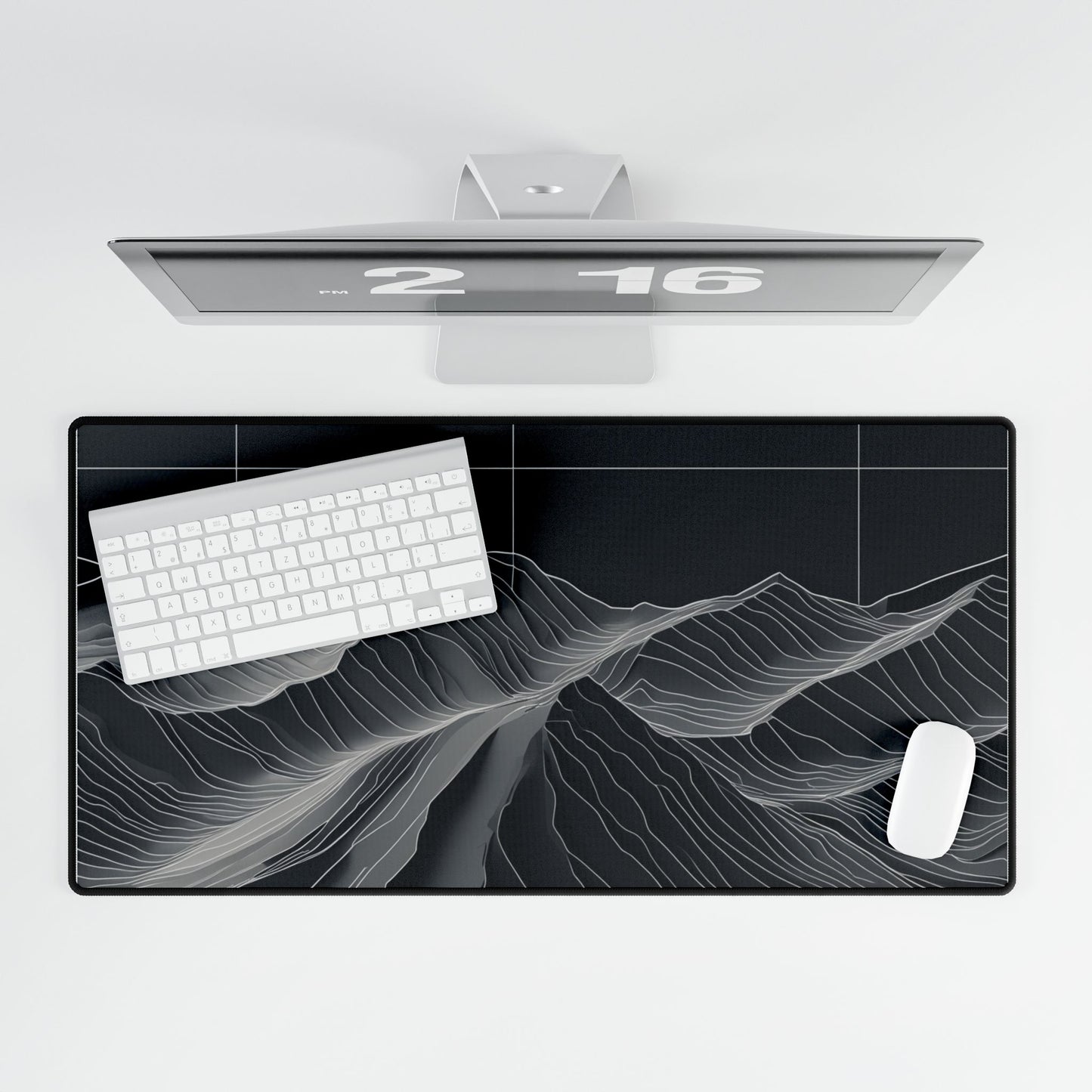 Mountain Topo Desk Mat