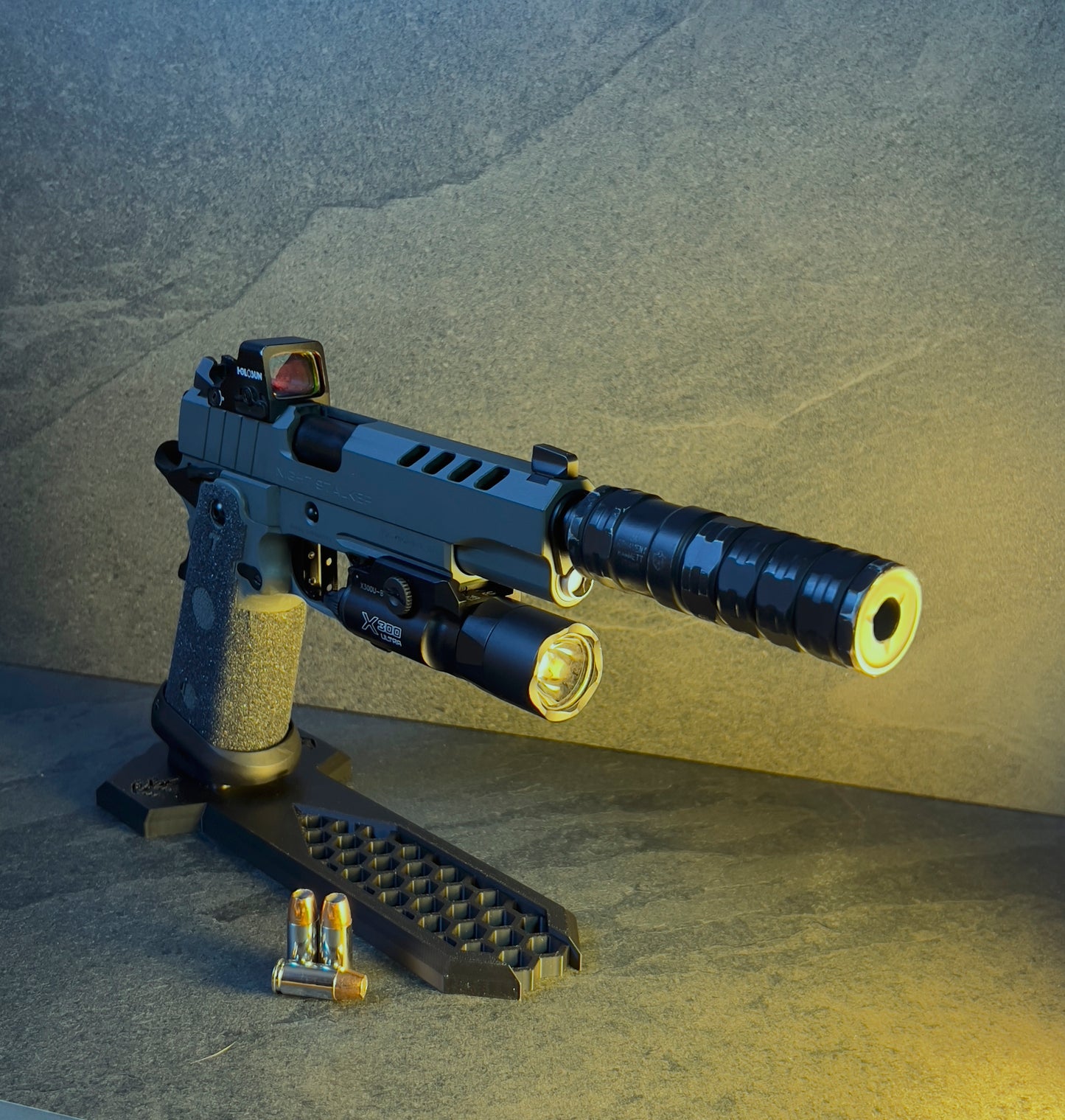 Doric Pistol Stand